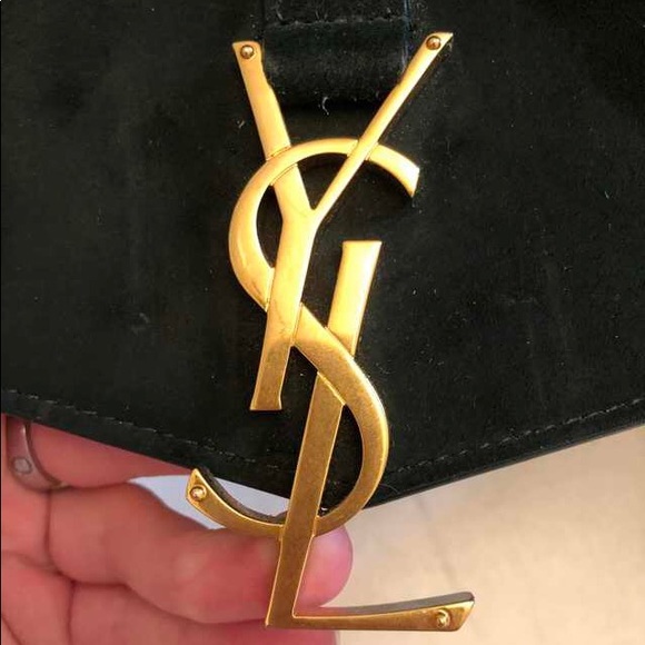 SAINT LAURENT Beautiful rare suede sulpice bag - Picture 2 of 9